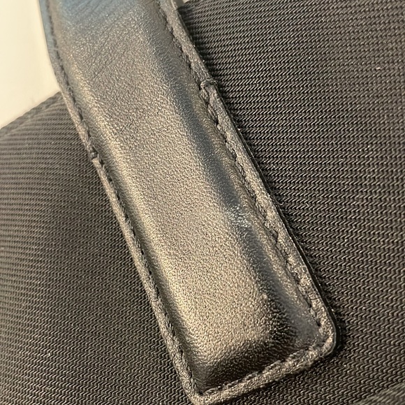 Vintage Coach Leather & Microfiber Fabric Satchel - Picture 9 of 15